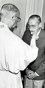 Jorge Bergoglio (Francisco I) e Jorge Videla